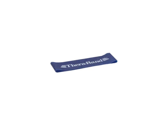 Obręcz taśmy (loop) Thera-Band mini o wymiarach 7,6 x 20,5 cm (opór extra mocny - niebieski)